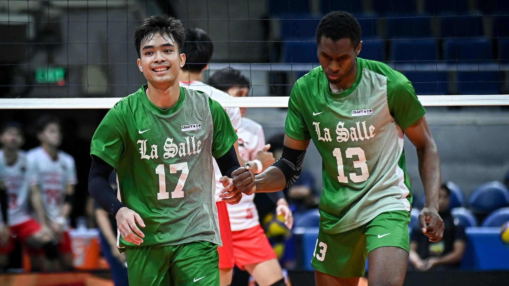 Chris Hernandez anchors La Salle past UE for UAAP men’s volleyball breakthrough